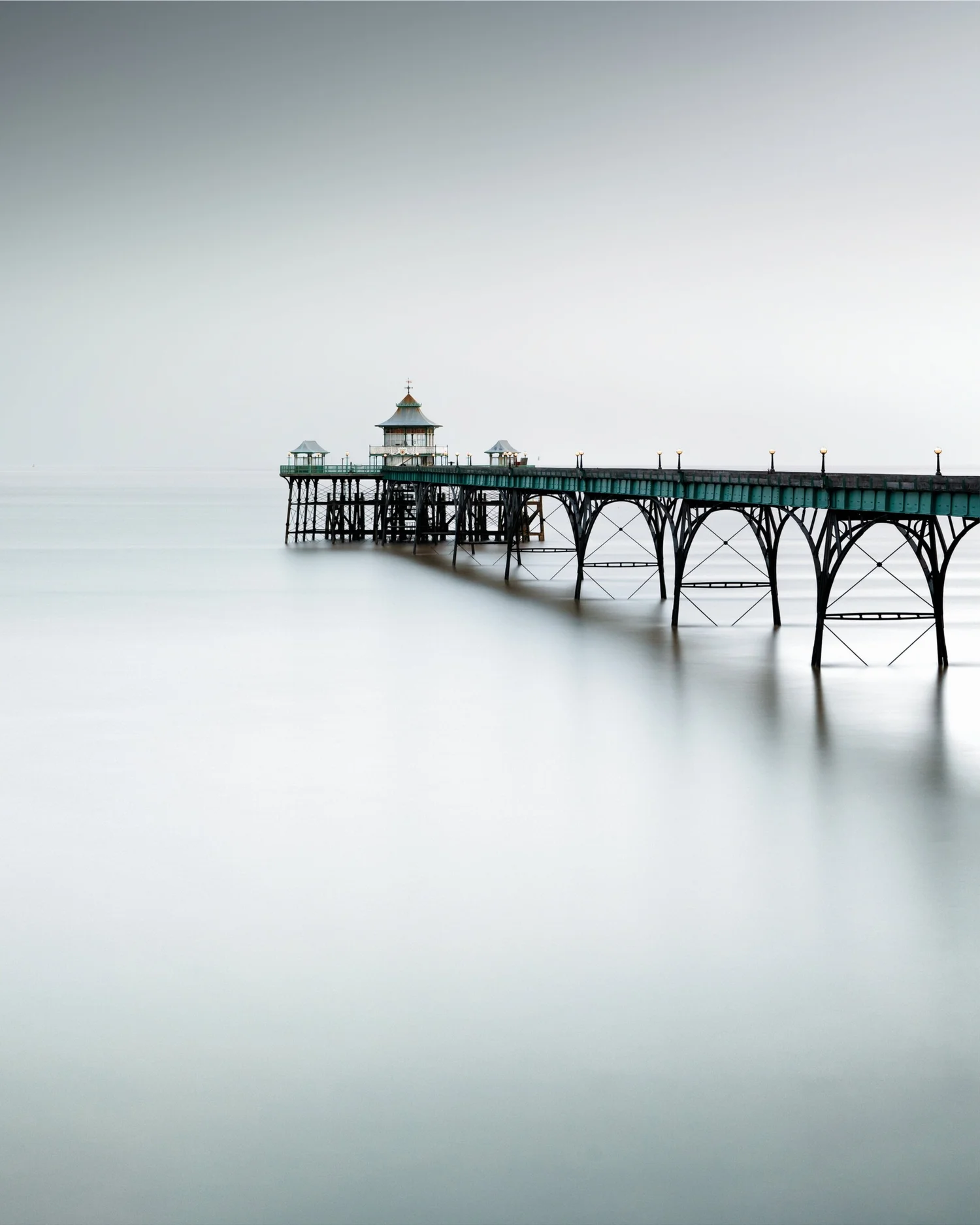 Clevedon Pier - Minimalist Muted