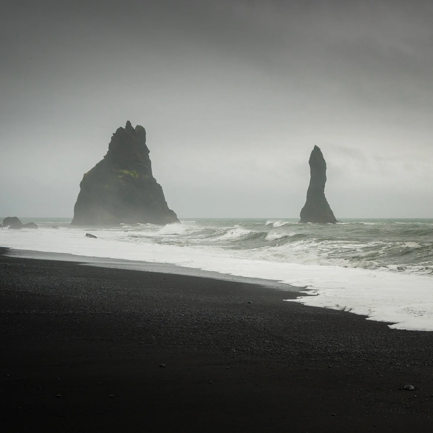 Reynisfjara Stacks - Seascape