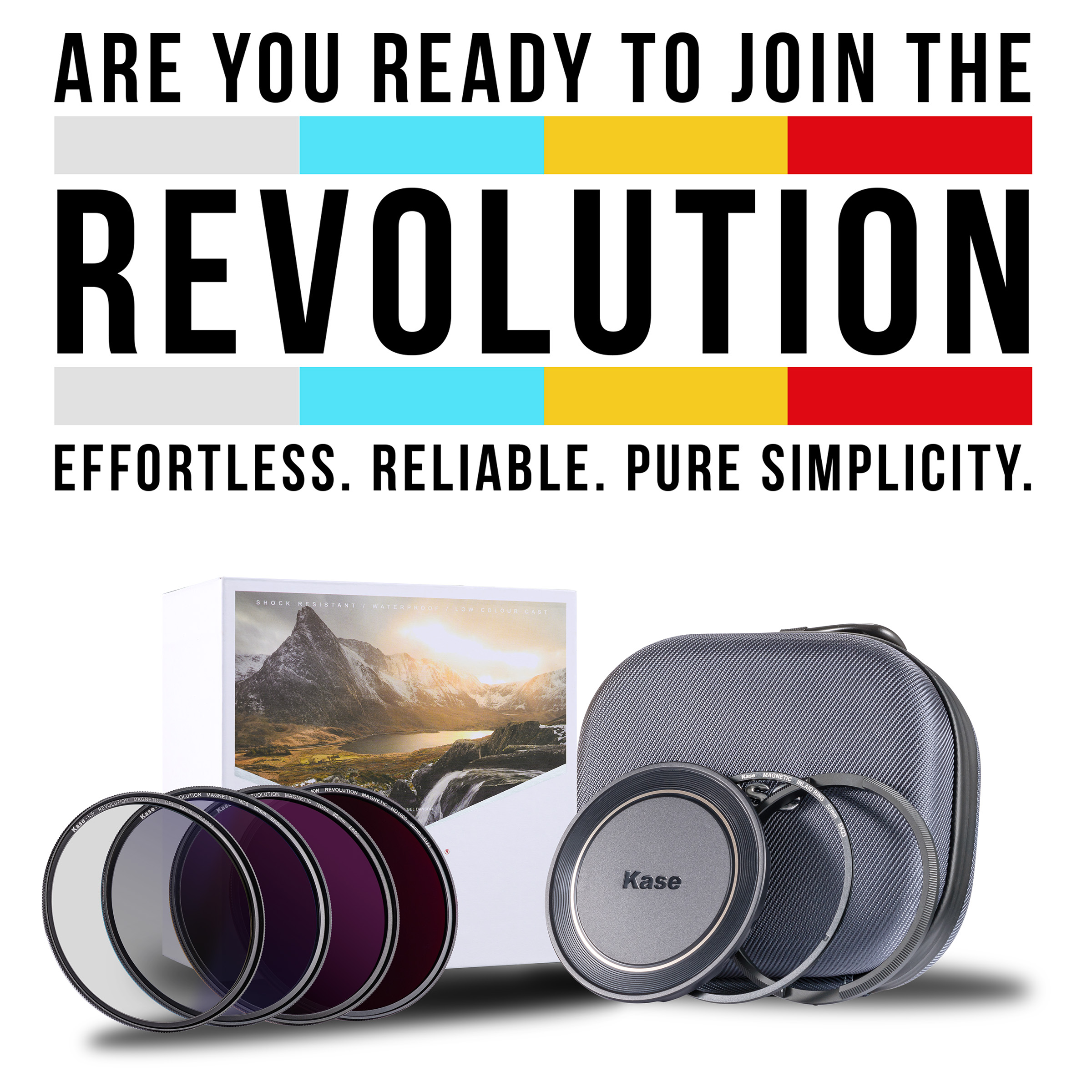 Kase Revolution Pro 82mm filter kit